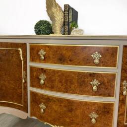 Neutral Queen Anne Sideboard - thumbnail 4