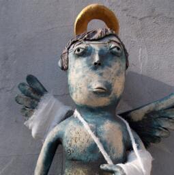 Ceramic Fallen Angel