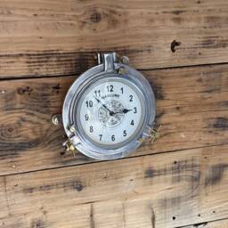 Engine Room Ships Clock Solid Cast Nautical Industrial Us Navy Deck Yacht Master Coastal Marine Life - thumbnail 3