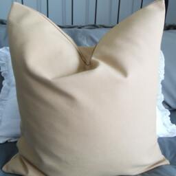 Khaki Beige Solid Pillow Covers.slipcovers.canvas.toss Pillow.throw Pillow.deck Pillow.porch Pillows.home Decor. Neutraldecor Accent.solids - thumbnail 3