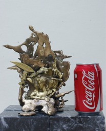Ariadne 100% Solid Pure Fine Bronze Figurine Sculpture Modern Unique Artwork - thumbnail 1