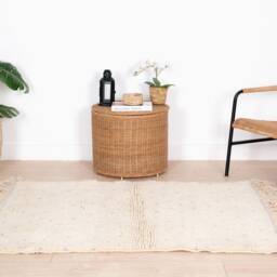 Authentic Beni Ourain Rug, Moroccan Rug 3x5 Ft, Handmade Berber Carpet, Genuine Wool Rug, Area Tapis Berbere, Teppich - thumbnail 2