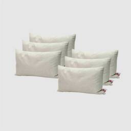 Set Of 6 - Duck Feather Cushion Pads Inners Inserts Fillers Scatters - thumbnail 2