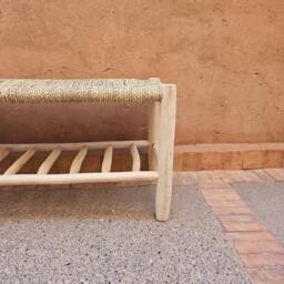 Wooden Bench With Integrated Storage - thumbnail 3