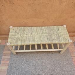 Wooden Bench With Integrated Storage - thumbnail 4