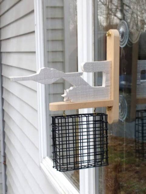 Star Trek Window Bird Feeder, Sf4 Feeder, Suet Feeder, Window Feeder, Star Trek, Bird, Birds, Bird Watcher, Bird Food , Enterprise, Diy Project - image 1