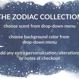Soy Candle Zodiac Collection - Astrology Candles Constellation Aquarius Celestial Gift Idea Signs - thumbnail 4