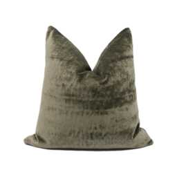 Zoffany - Curzon Mole Opulent Plush Velvet Cushion Cover Handmade Throw Pillow Designer Home D??cor - thumbnail 1