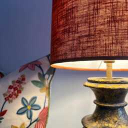 Terracotta Orange Linen Drum Extra Tall Cylindrical Lampshade, With A White Lining - thumbnail 3