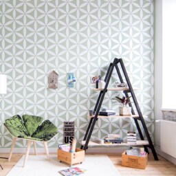 "Flower Of Life Wall Stencil Xl, Geometric Scandinavian Decor, Stencilit - Single, 20.5""X34.6" - thumbnail 2
