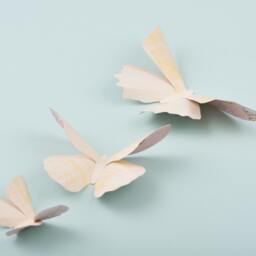 3D Butterfly Wall Art Sunbeam Paper Butterflies For Decor, Nursery, Children's Room - thumbnail 2