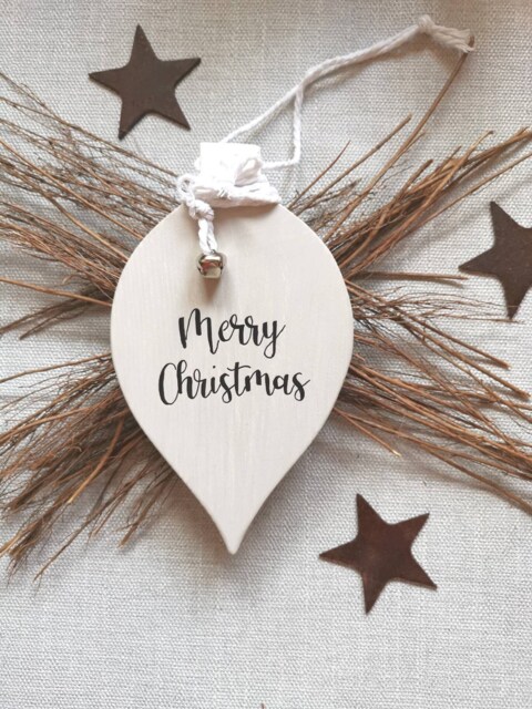 Christmas Decoration, Personalised Gifts, Merry Christmas, Hanging Decorations - image 1