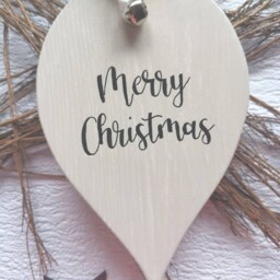 Christmas Decoration, Personalised Gifts, Merry Christmas, Hanging Decorations - thumbnail 2