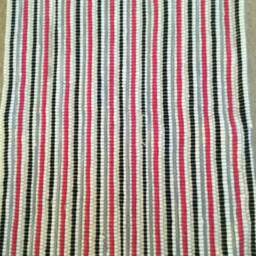 "Handmade Chindi Rug, Handmade Rag Boho Rug, Rag. Vegan Colorful, 24""x40" - thumbnail 3