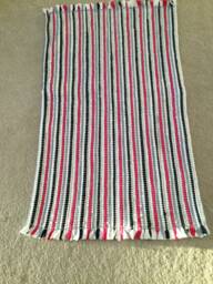 "Handmade Chindi Rug, Handmade Rag Boho Rug, Rag. Vegan Colorful, 24""x40" - thumbnail 1