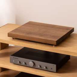 Walnut Noise Isolation Platform Hifi System Vibration Control - thumbnail 1