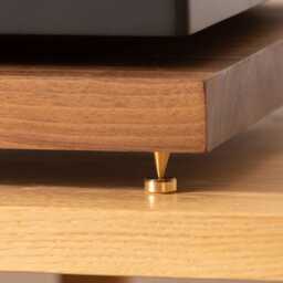 Walnut Noise Isolation Platform Hifi System Vibration Control - thumbnail 2