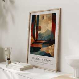 Ohara Koson, Koson Poster, Print, Japanese Wall Art, Japandi, Japandi Art - thumbnail 3