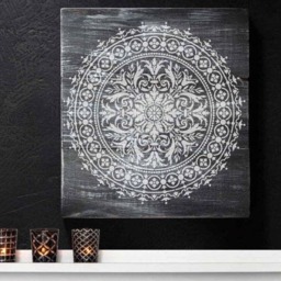 Abundance Mandala Stencil - Mandala Wall Stencil Large Wall For Painting On Wood Better Than Decals - thumbnail 2