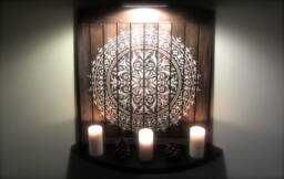 Abundance Mandala Stencil - Mandala Wall Stencil Large Wall For Painting On Wood Better Than Decals