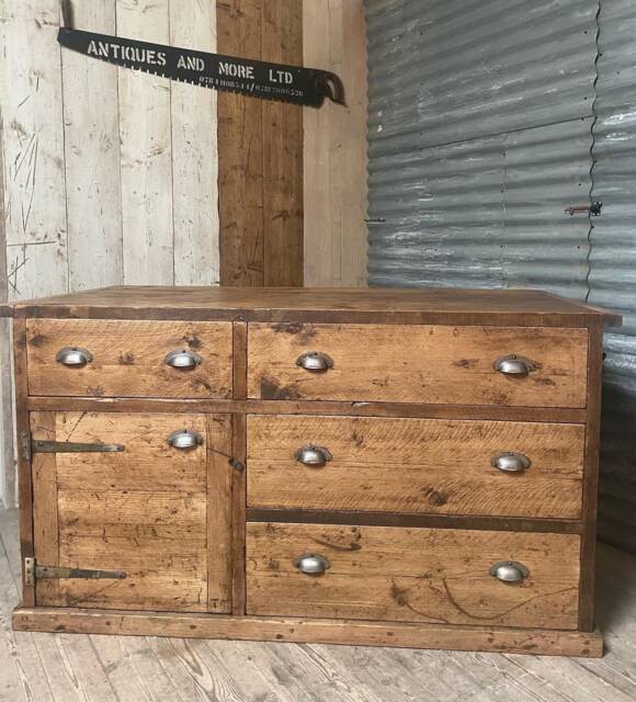 Rustic Up-Cycled Kitchen Island - image 1