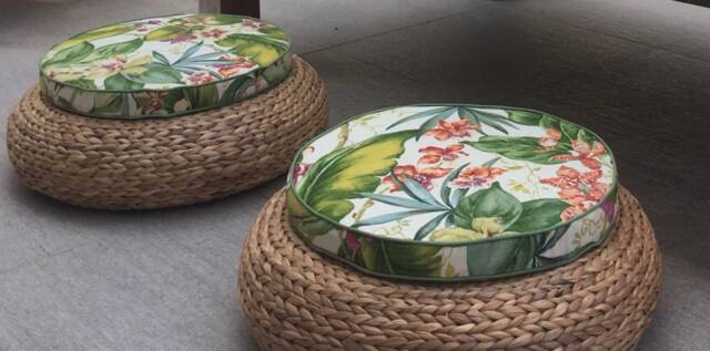 Tropical Chair Pad Tommy Bahama Outdoor Seat Cushion - image 1