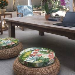Tropical Chair Pad Tommy Bahama Outdoor Seat Cushion - thumbnail 2