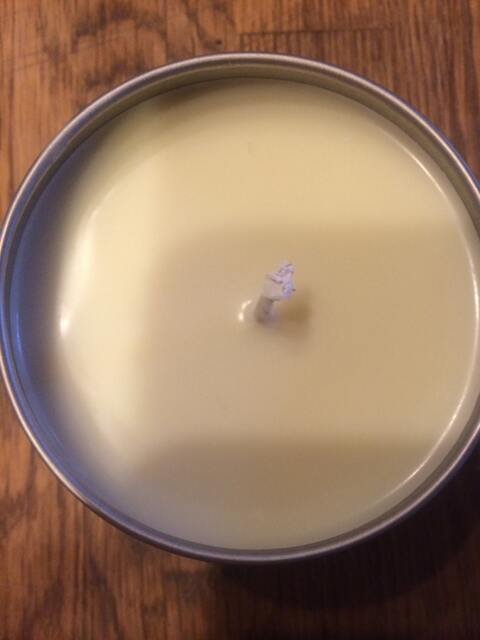Lemon Verbena ~ All Natural Soy Candle 8 Oz Tins Travel Wedding Present Gifts - image 1