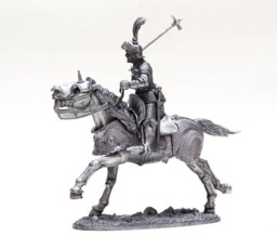 Cavalry 132 Scale England Knight 1513 Yr. Metal Figure - thumbnail 1
