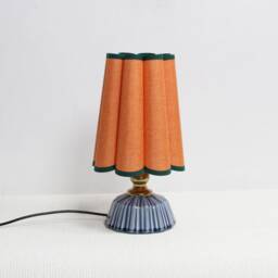 Handmade Candy Orange Fabric Lamp For Day Gift-26#