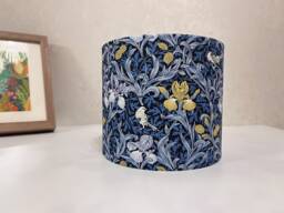 Floral Lampshade William Morris Style, Drum Lamp Shades For Bedside Standing Wall & Chandelier