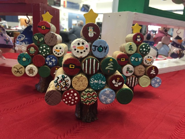 Christmas Wine Cork Tree - image 1