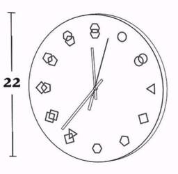 Amovi Clock - Horloge Au Design Moderne En Contreplaqu?? De Bouleau Hpl Haute Qualit?? Et M??canisme Silencieux - thumbnail 4