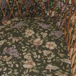 May Garden On Green - Fitted Sheet - thumbnail 3