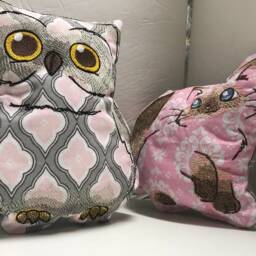 Simple Cotton Stuffies - Embroidered Designs Turned Into Customized Stuffed Critters - thumbnail 3