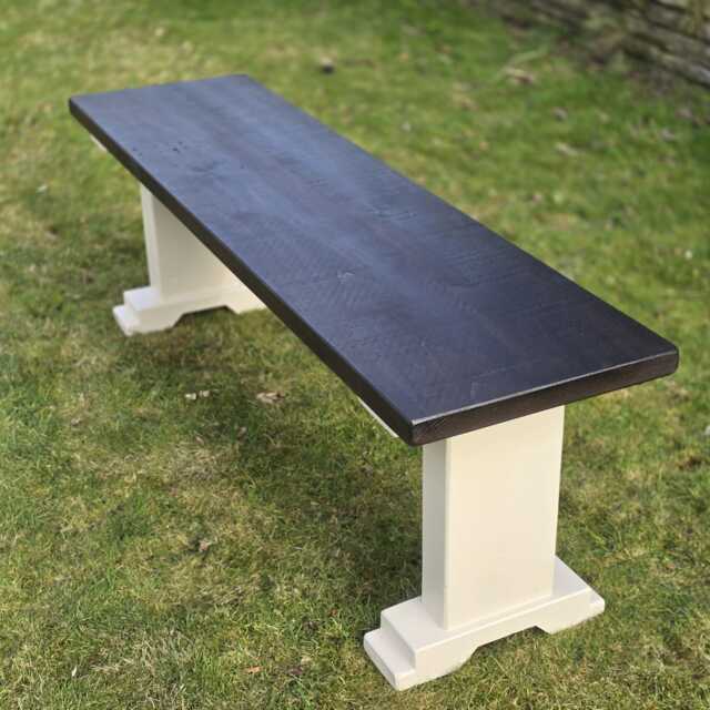 Lucian Gothic Rustic Bench - image 1