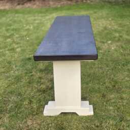 Lucian Gothic Rustic Bench - thumbnail 2