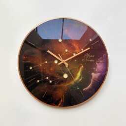 Virgo Constellation Big Wall Clock Glow in The Dark Celestial Space Art, 4 Sizes - thumbnail 1