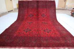 6x8 Ft New Handmade Afghan Bukhara Rug, Khal Mohammedi Area Turkmen Oriental Geometric Genuine Livingroom D??cor Rug - thumbnail 1