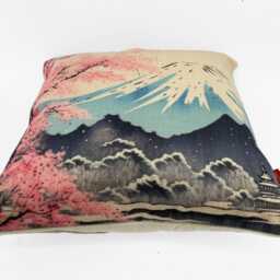 Japanese Decorative Pillows, Chinoiserie Cushion Covers, Throw Gifts, 18x18 Pillow Covers - thumbnail 3