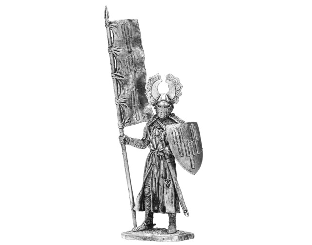 Tin 54mm Crusades. Elector Of Saxony 12-13Cc. Ad Figurine 132 Scale - image 1