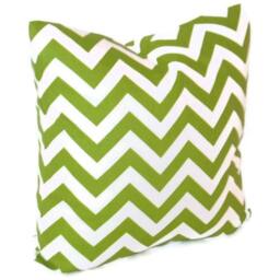 Premier Prints Zig Zag in Lime Green & White Chevron Pillow Cover 18 - thumbnail 3