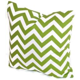 Premier Prints Zig Zag in Lime Green & White Chevron Pillow Cover 18 - thumbnail 2