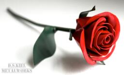 Sweetheart Rose, Anniversary Gift, Metal Steel Anniversary, 11Th Iron, 6Th 4Th