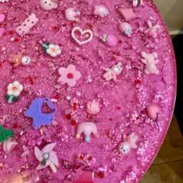 Pink Kitsch Resin Table - thumbnail 2