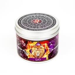 Leo Zodiac Candle - Lion Star Sign Constellation Gift Gifts Astrology Horoscope Birthday