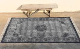 3x5 Feet Indian Rugs Cotton Rug, Woven Area For Sale, Decor Rustic Rugs, Decorative Bohemian Indian - thumbnail 1
