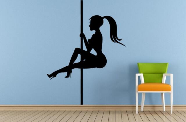 Ballerina Ballet Dancer Dance Dancing Studio Tango Salsa Break Boy Girl Wall Or Car Vinyl Peal & Stick Removable Sticker Decal L1554 - image 1
