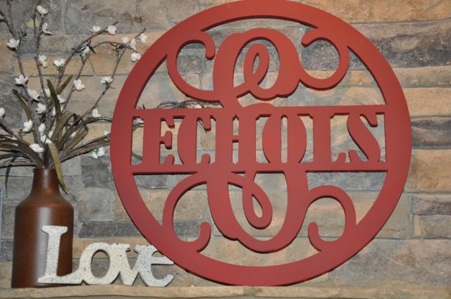 Personalized Wooden Name Sign, Wall Decor, Wedding Gift - image 1