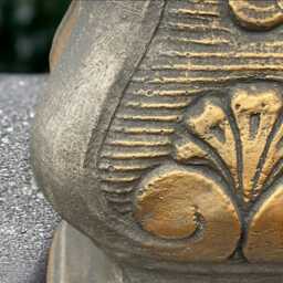 Large Sundial Decoration Concrete Garden Statue Cement Timepiece Sculpture Yard Ornament Japanese Style Lover Gift - thumbnail 4